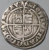 1568 Elizabeth I 6 Pence VF Great Britain England Hammered Sterling Silver Coin S-2562 (26042901R)