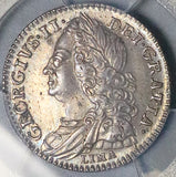 1746 PCGS MS 61 George II 6 Pence Great Britain LIMA Mint State Coin (26052602C)