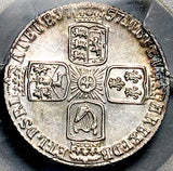 1757 PCGS MS 63 George II 6 Pence Great Britain Colonial Silver Coin (26091601C)