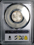 1757 PCGS MS 63 George II 6 Pence Great Britain Colonial Silver Coin (26091601C)
