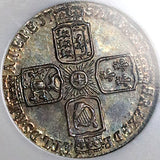 1757 NGC MS 64 George II 6 Pence Great Britain Sterling Silver Coin (24112501D)