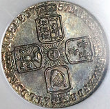 1757 NGC MS 64 George II 6 Pence Great Britain Sterling Silver Coin (24112501D)