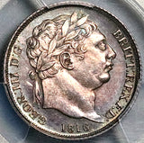 1816 PCGS MS 64 6 Pence George III Britain Mint State Silver Coin (25022501C)