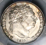 1819 PCGS MS 63 6 Pence George III Britain Mint State Silver Coin (25022502C)
