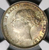 1882 NGC MS 63 Victoria 6 Pence Great Britain Rare Key 760k Silver Coin (23072301C)