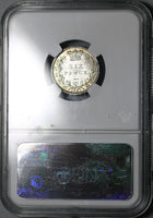 1883 NGC MS 63 Victoria 6 Pence Great Britain Mint State Silver Coin (25072602C)