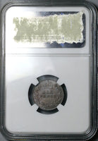 1903 NGC MS 64 Edward VII 6 Pence Great Britain Pedigree Silver Coin (23091404D)