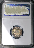 1909 NGC MS 63 Edward VII 6 Pence Great Britain Pedigree Silver Coin (23091405D)