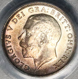 1912 PCGS MS 63 George V 6 Pence Great Britain Sterling Silver Coin (26010201C)