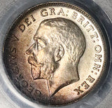 1912 PCGS MS 63 George V 6 Pence Great Britain Sterling Silver Coin (26010201C)