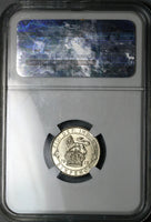 1913 NGC MS 63 George V 6 Pence Great Britain Sterling Silver Coin (23091403D)