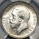 1913 PCGS MS 64 George V 6 Pence Great Britain Sterling Silver Coin (24092801C)