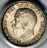 1924 PCGS MS 63 6 Pence George V Great Britain Vintage OGH Silver Coin (26100303C)