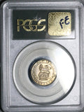 1924 PCGS MS 63 6 Pence George V Great Britain Vintage OGH Silver Coin (26100303C)