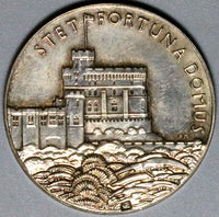 1935 Great Britain George V Queen Mary Choice UNC Silver Jubilee Medal Box 32mm (24060801R)