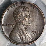 1913-S PCGS AU 55 CAC Lincoln Wheat Cent San Francisco Penny Coin (25121607D)