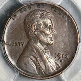 1913-S PCGS AU 55 CAC Lincoln Wheat Cent San Francisco Penny Coin (25121607D)
