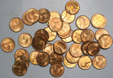 1948-S Lincoln Wheat Cent Roll Gem RED BU Uncirculated Cents 50 Coins (25122501R)