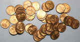 1948-S Lincoln Wheat Cent Roll Gem RED BU Uncirculated Cents 50 Coins (25122501R)
