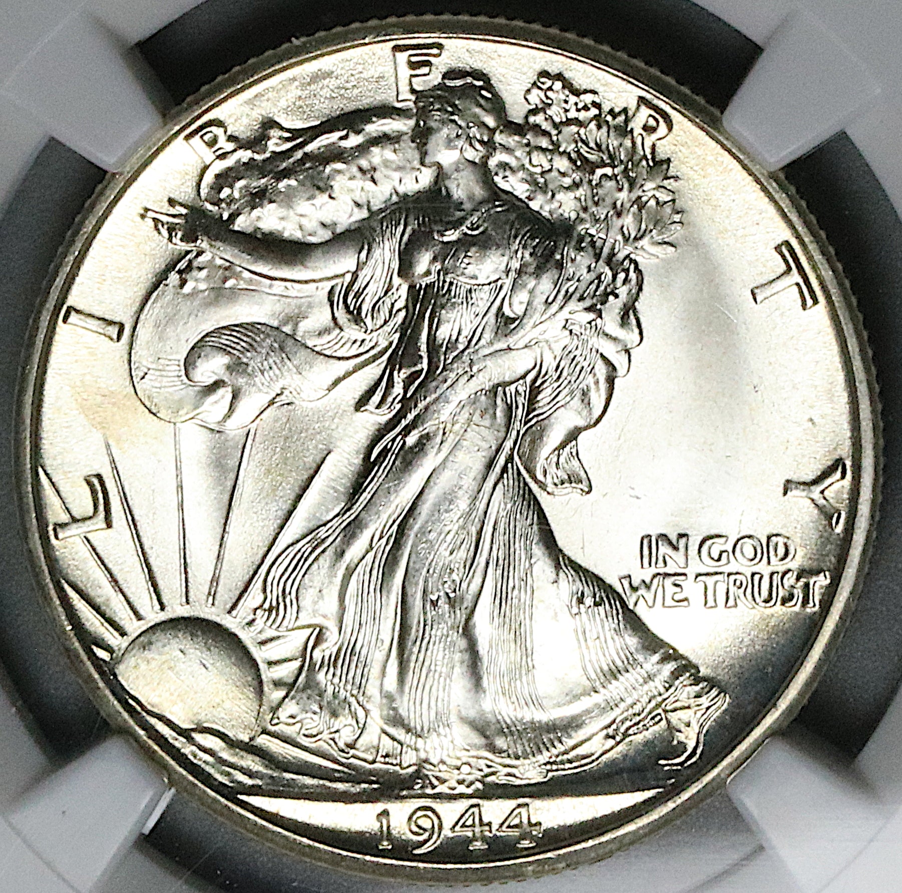 1944-D NGC MS 66 Walking Liberty Half Dollar Walker Gem USA
