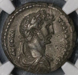 125 NGC XF Star Hadrian Roman Egypt Alexandria Rare Canopus Osiris Tetradrachm 5/5 (21091002C)