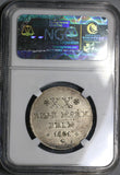 1821 NGC AU 53 Schaumburg Lippe 1/2 Taler German State Coin POP 1/4 (21082301C)