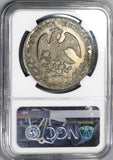 1877-Ga IC NGC MS 63 MEXICO Silver 8 Reales Coin (18032402C)