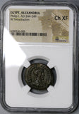 244 NGC Ch XF Roman Egypt Alexandria Philip I Tetradrachm Sarapis Stg Year 1 (21082505C)