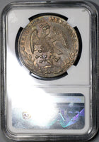 1889-As NGC MS 63 MEXICO Silver 8 Reales Coin Scarce Alamos POP 4/5 (18052501C)