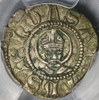 1375-1381 VERONA Soldo St. Zeno Italy State Coin PCGS XF Det (18032503C)
