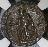 294 NGC Ch VF Maximian Tetradrachm Egypt Alexandria Elpis Happiness Mint Error (21090201C)