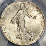 1919 PCGS MS 65 France 2 Francs Semeuse Sower Silver Coin (18032902D)
