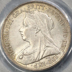 1896 PCGS MS 63 Victoria Silver Shilling Great Britain Coin (18021705C)