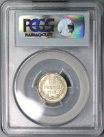 1915 PCGS MS 66 FINLAND Silver 50 Pennia Russia Imperial Duchy Coin (18090813C)