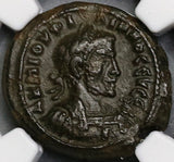 244 NGC Ch XF Roman Egypt Alexandria Philip I Tetradrachm Sarapis Stg Year 1 (21082505C)