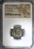 255 NGC Ch XF Gallienus Roman Egypt Alexandria Tetradrachm Zeus Head Pedigree (21090203C)