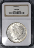1884-O NGC MS 63 Morgan Silver Dollar New Orleans Mint Coin (19042201C)