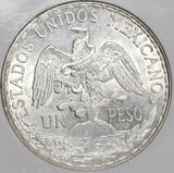 1913 MEXICO Silver Peso Mint State Coin NGC MS 62 (18031504D)