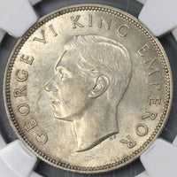 1942 NGC AU 58 New Zealand Silver 6 Pence & Florin & 1/2 Crown Coins (18021801C)