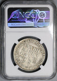 1713 NGC AU Brunswick-Woffenbuttel 24 Marien Groschen GREAT BRITAIN (18052603C)