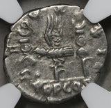193 Septimius Severus NGC VF Legion XXII Roman Empire Rare Denarius (18090824CZ)
