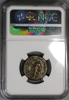 146 NGC VF Antoninus Pius Tetradrachm Alexandria Egypt Happiness Goddess (21090104C)