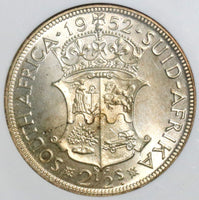 1952 NGC PF 63 SOUTH AFRICA 2 1/2 Shillings Proof King George VI Coin (18091504C)