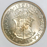 1952 NGC PF 63 SOUTH AFRICA 2 1/2 Shillings Proof King George VI Coin (18091504C)