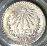 1921 PCGS MS 65 Mexico Silver 1 UN Peso Coin (18032902C)