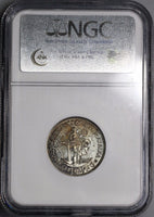 1947 NGC PF 62 South Africa Shilling Proof George VI Silver Coin (21082108C)
