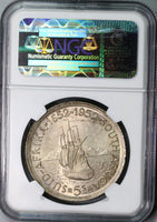 1952 NGC MS 63 SOUTH AFRICA 5 Shilllings Coin Capetown Founding Coin (18090403C)