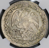 1830-Pi NGC AU 53 MEXICO Silver 8 Reales Scarce Potosi Mint Coin (18020902C)