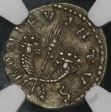 194 NGC VF Septimius Severus Roman Empire Denarius AVG II C Emesa Eastern Mint Coin (18082906C)