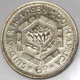 1958 South Africa 6 Pence NGC PF 66 only 985 Proof Coins Minted (18081101C)